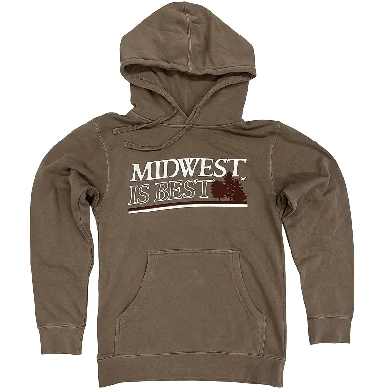 Midwest is Best Hoodie Relaxed Men's Australian 