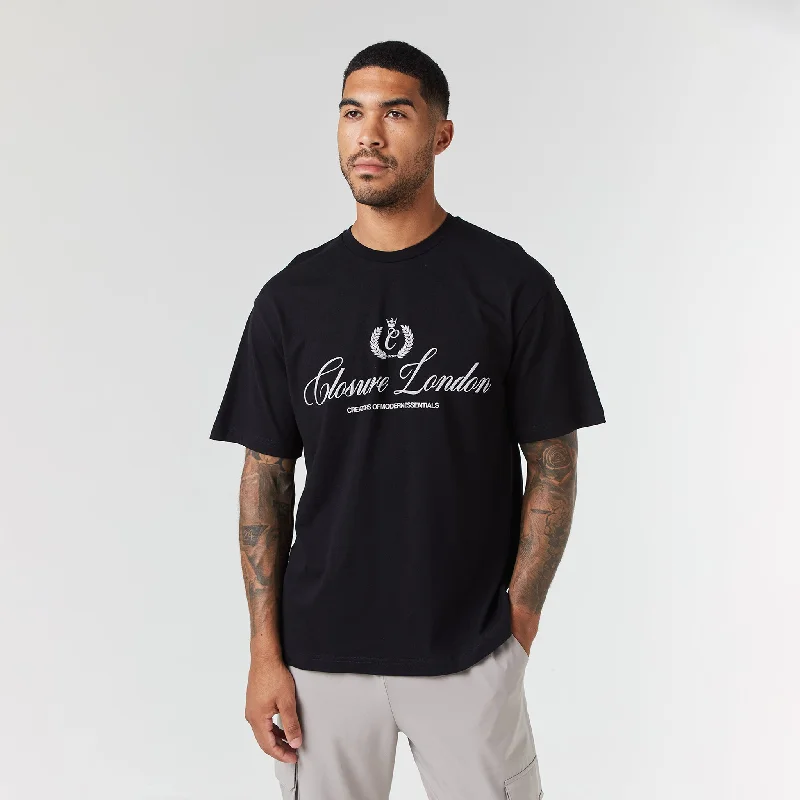 CLSR Wreath T-Shirt | Black Gym