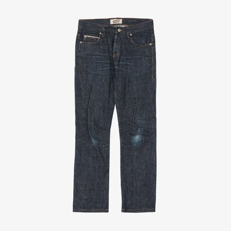 Dirty Fade Selvedge Denim Refined Men's Hand