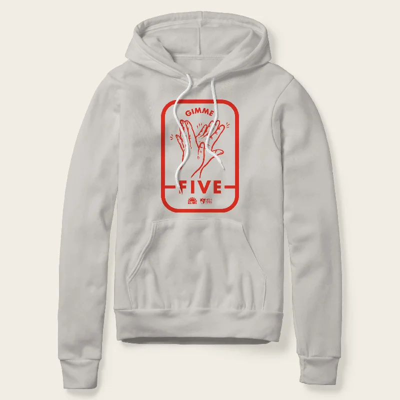 Gimme Five Hoodie - Vintage White Vacation