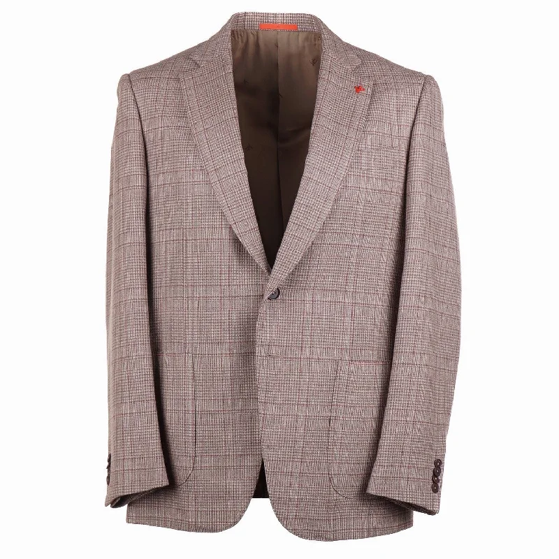 Isaia Slim-Fit Wool-Cashmere Sport Coat Edgy Men's Punk