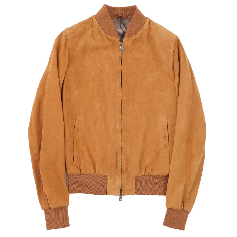 Rifugio Nappa Suede Bomber Jacket Cclassic Men's Tweed