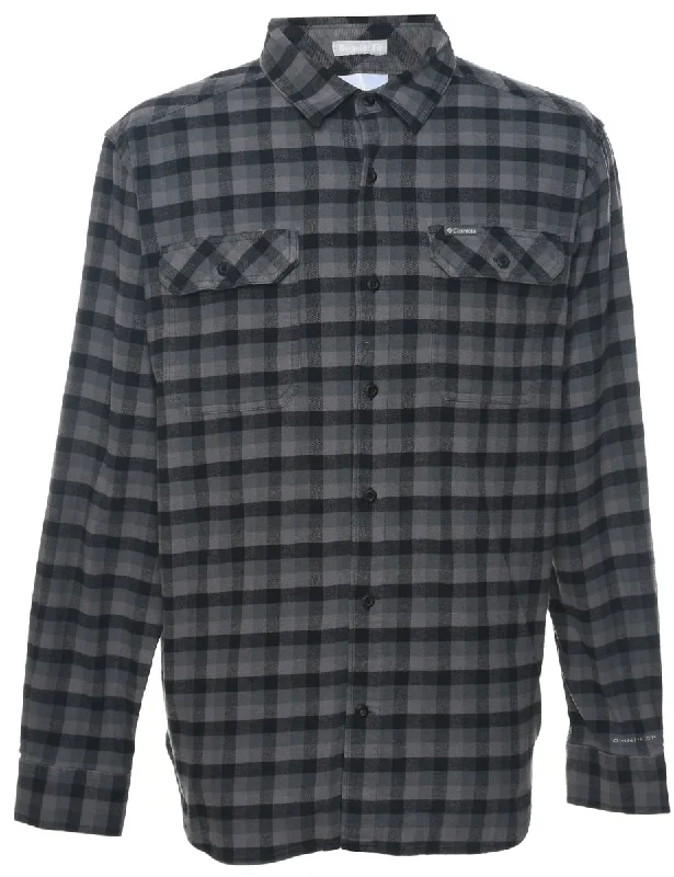 Columbia Checked Shirt - L Sporty Men's Tennis