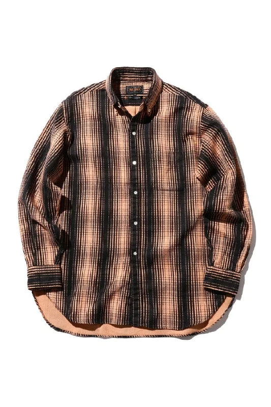 BEAMS PLUS BD Flannel Shirt Unique Men's Upcycled