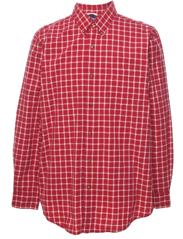 Chaps Checked Shirt - L Confident Men's Power