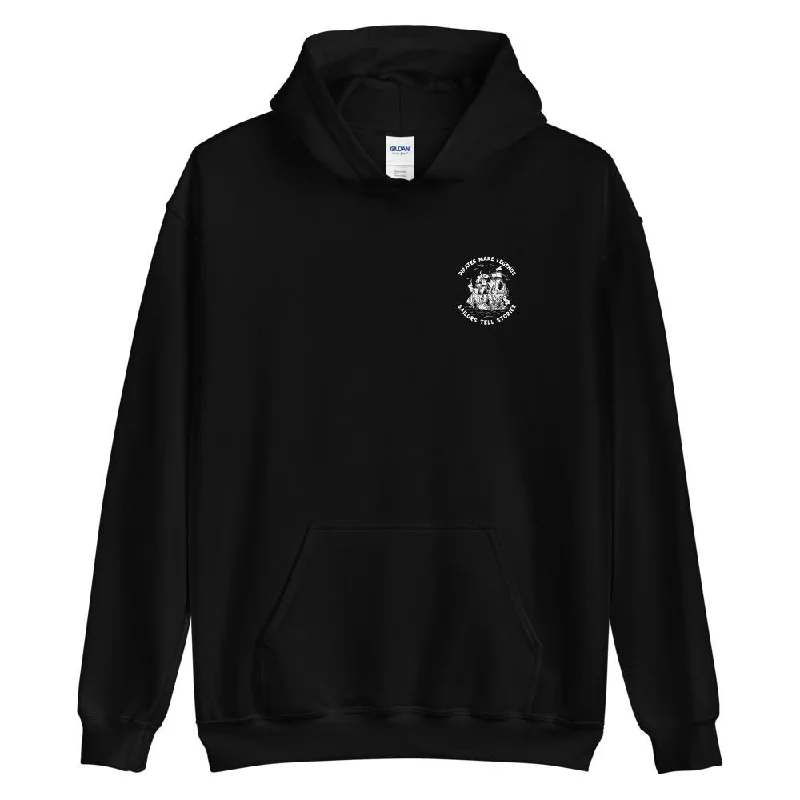 "Pirates Make Legends" Unisex Hoodie Dynamic Men's Glow