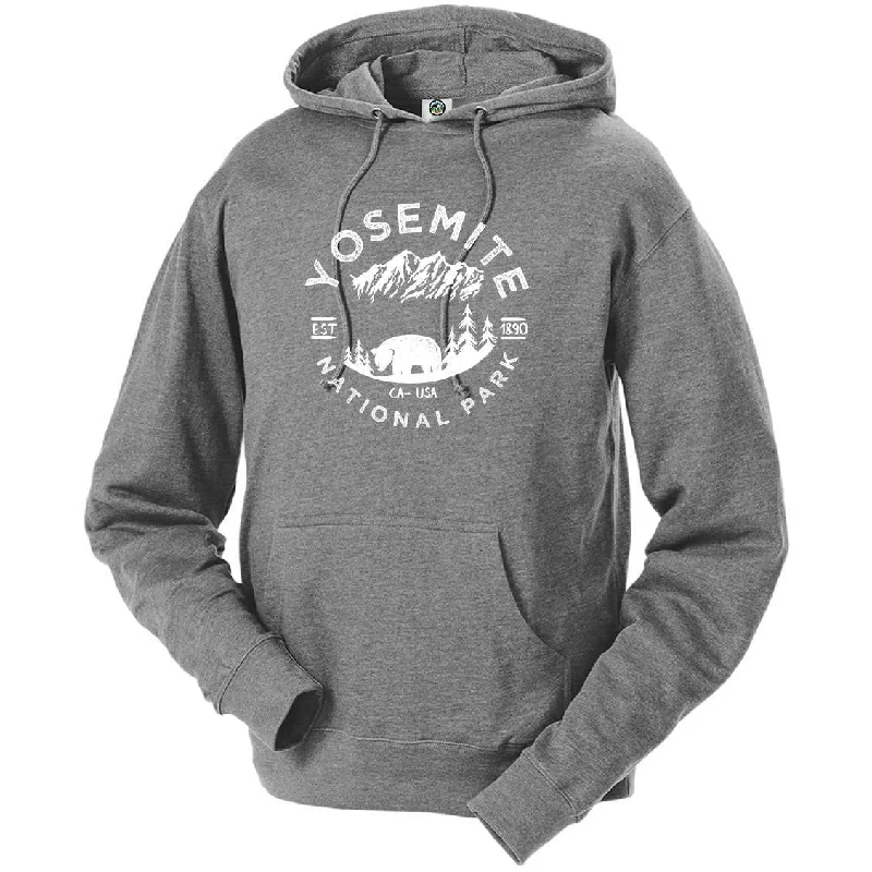 Yosemite National Park Hoodie Elegant Men's Cashmere