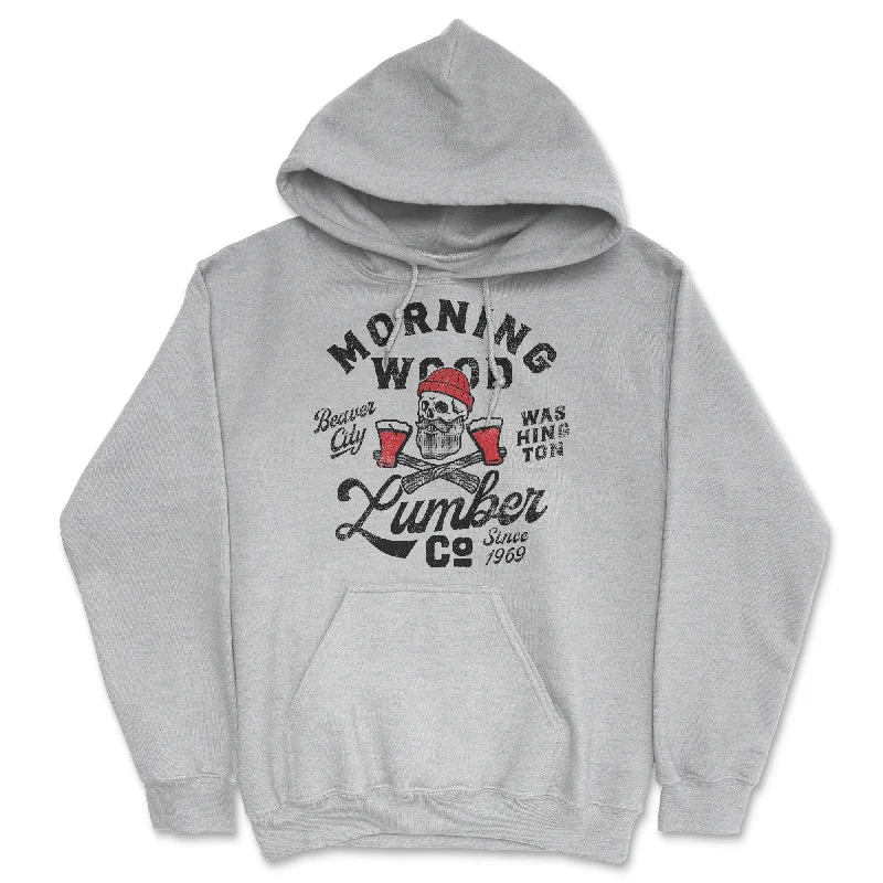 Morning Wood Lumber Company Hoodie Artistic Men's Hand