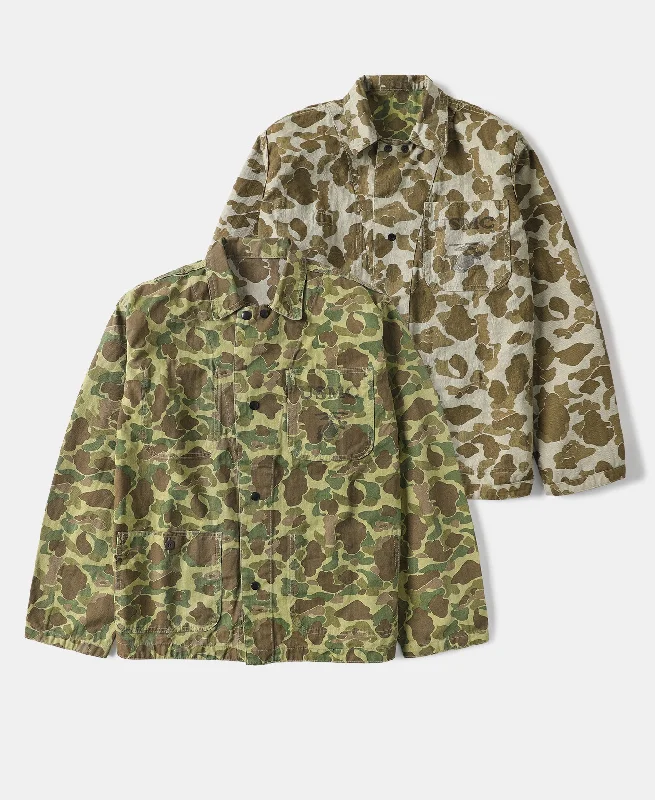 WWII USMC Type P-42 Duck Hunter Camo Jacket Gym