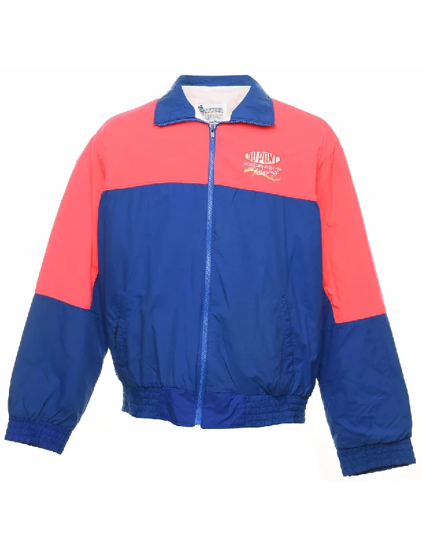 Red & Blue Du Pont Nylon Jacket - XL Laid