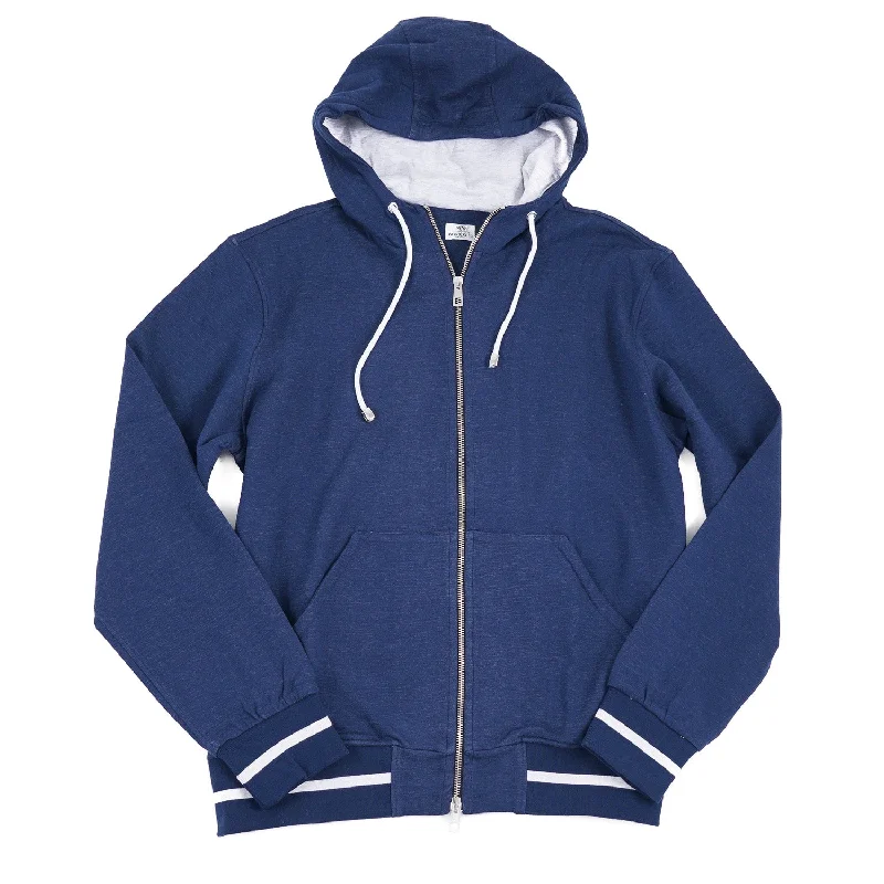 Borrelli Slim-Fit Hooded Sweatshirt Youthful Men's Pop