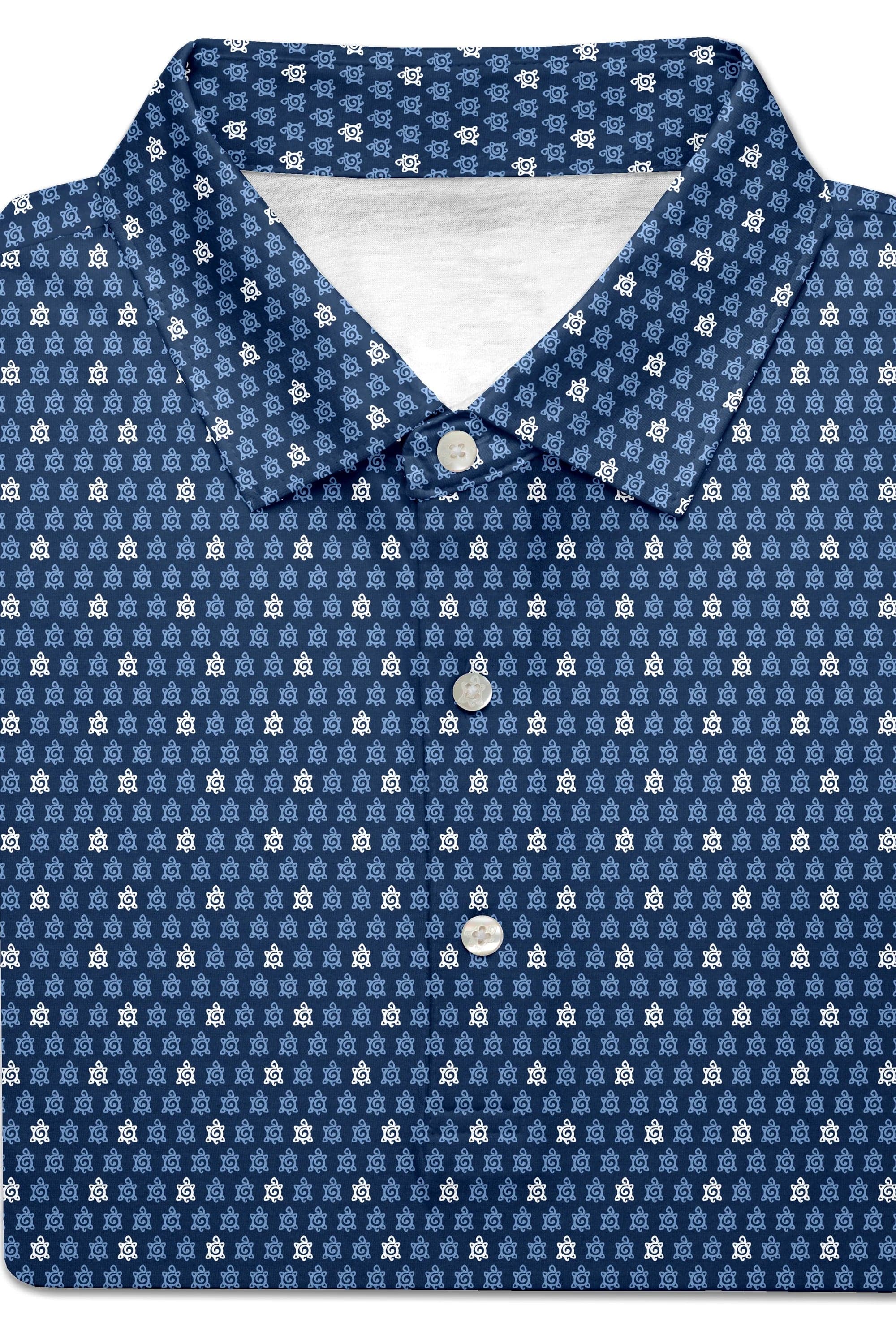 Turtleson Ridley Polo - Navy/Luxe Blue British Gentleman Style