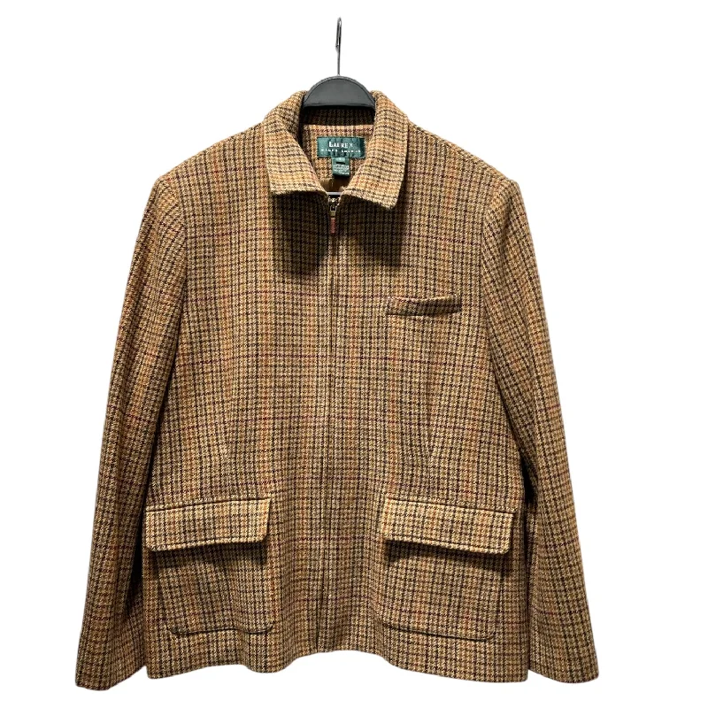 RALPH LAUREN/Jacket/16/Cotton/CML/Plaid/ Trendy Men's Oversized