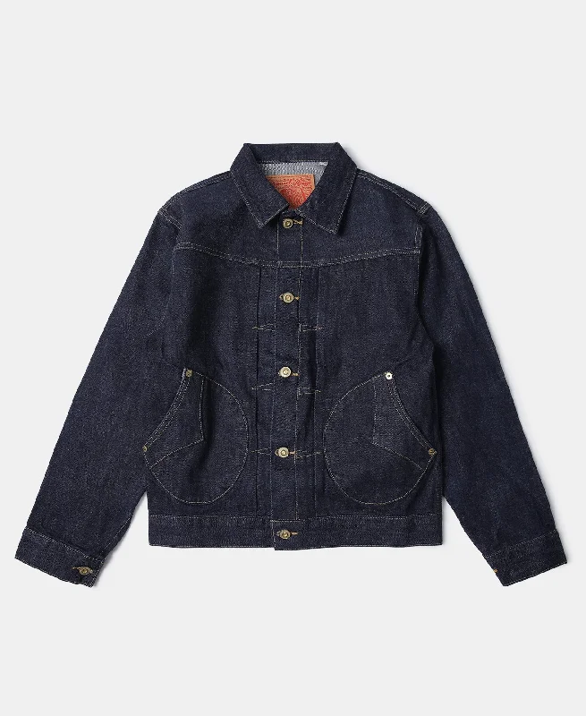 1880 Indigo Dyed 15 oz Selvedge Denim Jacket Organic