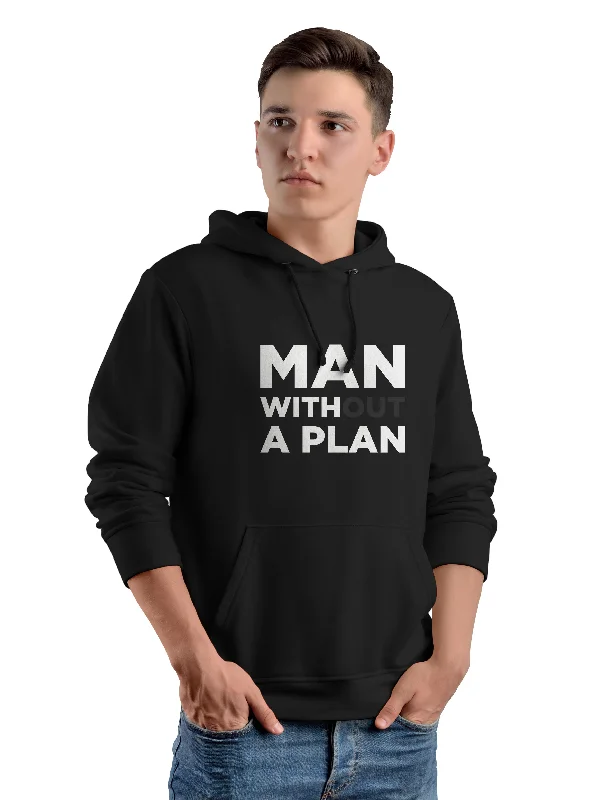 Man Without Plan A Hoodie Earthy Men's Hemp