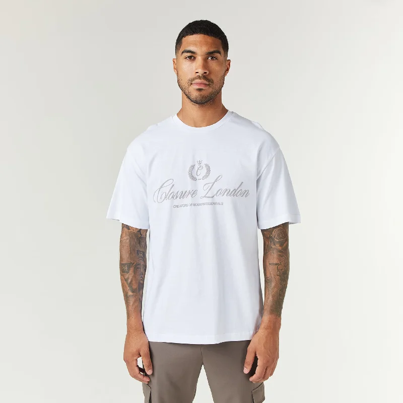 CLSR Wreath T-Shirt | White Cool Men's Skate