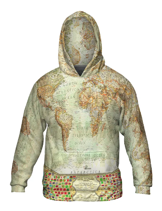 Ash World Map Edgy Men's Punk