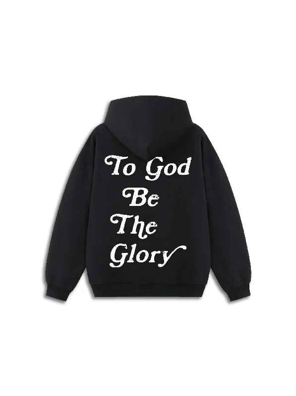 To God Be The Glory Hoodie Tailored