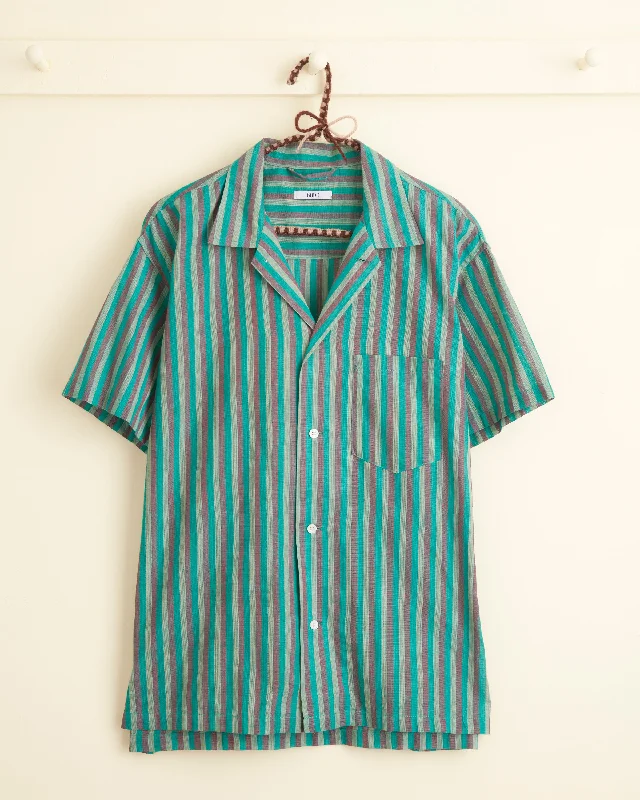 Grassy Stripe Shirt - XXL Artistic Men's Avant