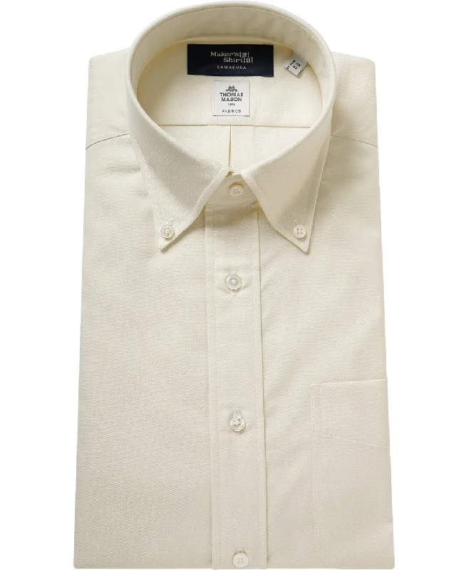 TOKYO SLIM FIT - Button Down Oxford THOMAS MASON Edgy Men's Punk