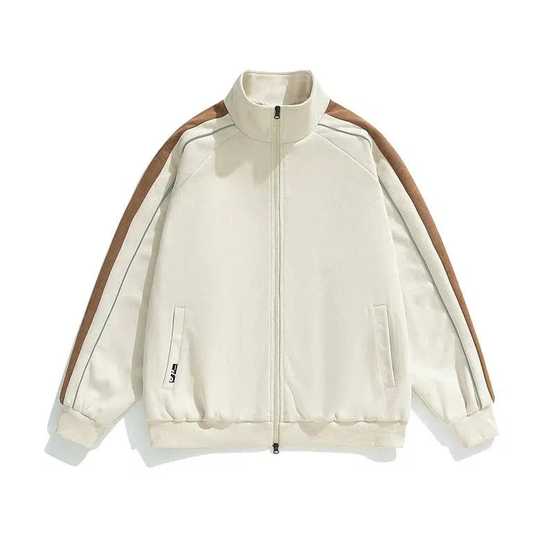 Casual Side Stripes Track Jacket Tailored