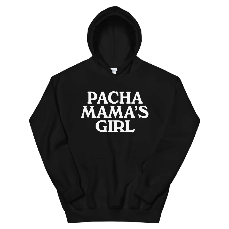 Pachamama's Girl Graphic Hoodie Elegant Men's Cashmere