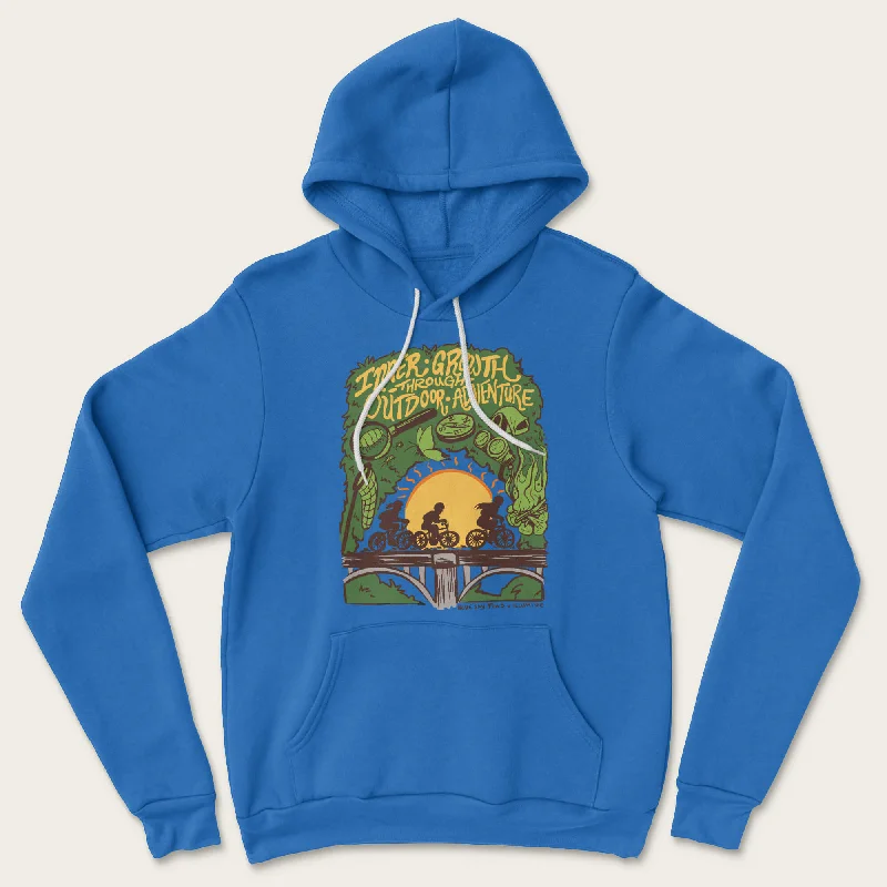 Inner Growth Hoodie - Heather True Royal Classic Men's Pin