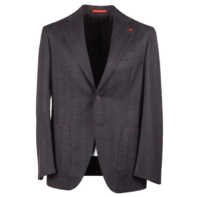 Isaia Classic-Fit 140s Wool Suit Trendy Men's Bucket