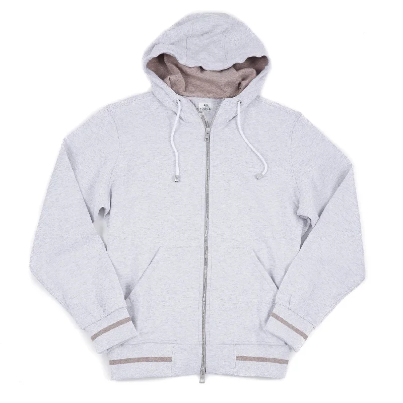 Borrelli Slim-Fit Hooded Sweatshirt Hip Men's Urban