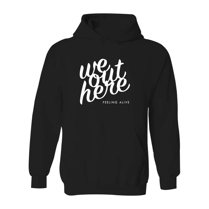 #WEOUTHERE Classic Heavy Hoodie Cozy Men's Sherpa