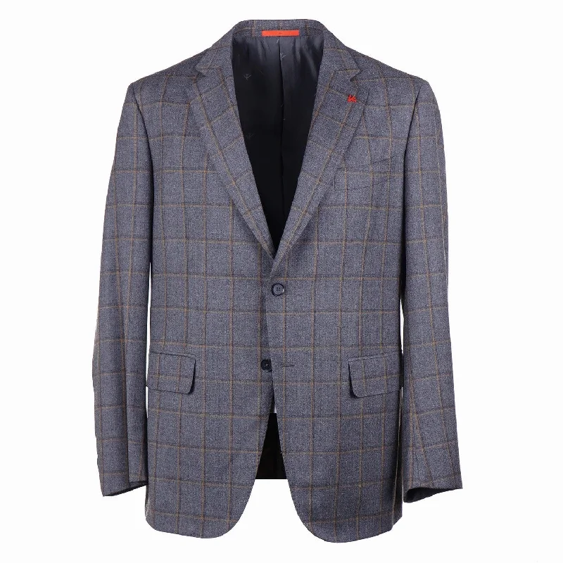 Isaia Slim-Fit Wool-Cashmere Suit Refined Men's Classic 