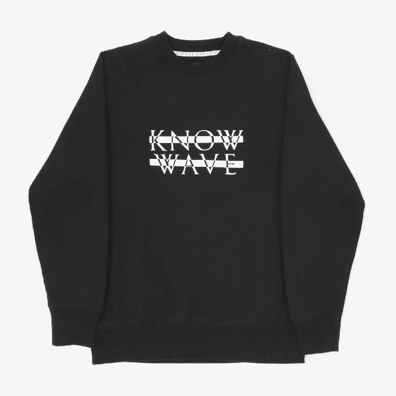 Classic Anxiety Logo Crewneck Sweat Sophisticated Men's 