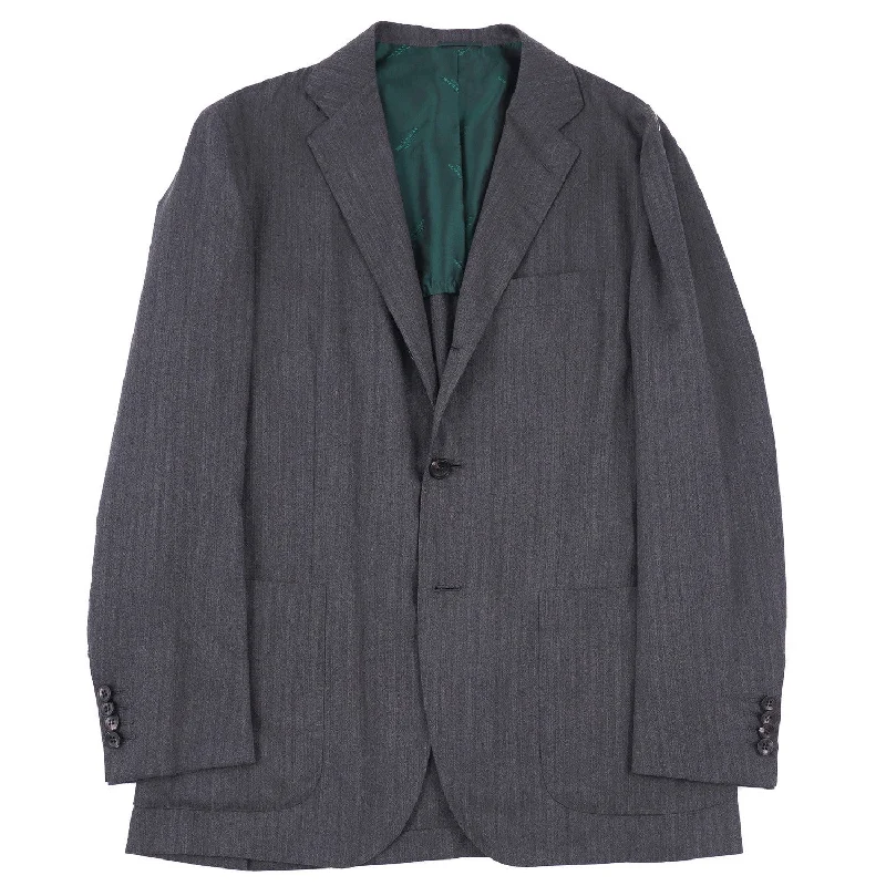 Kiton Lightweight Cashmere Sport Coat Edgy Men's Punk