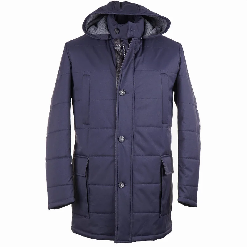 Rifugio Wool-Lined Hooded Technical Parka Dynamic Men's Glow