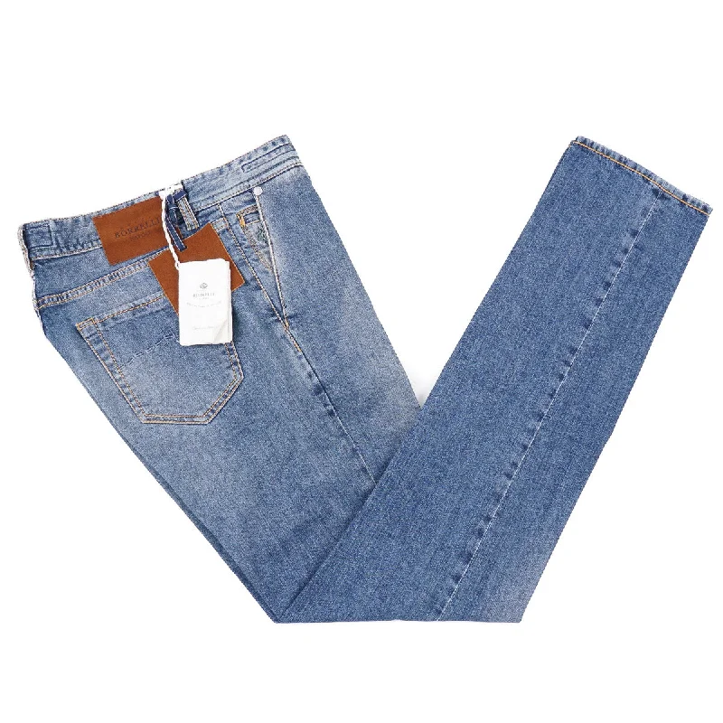 Luigi Borrelli Slim-Fit Denim Jeans Street