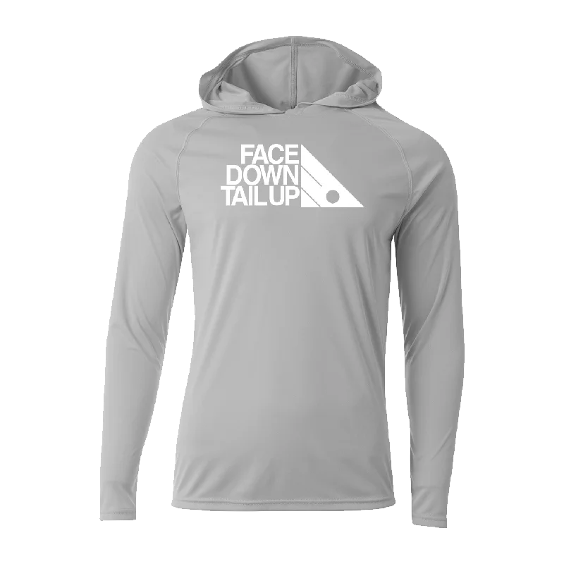 #FACEDOWNTAILUP Performance Long Sleeve Hoodie Sophisticated Men's 