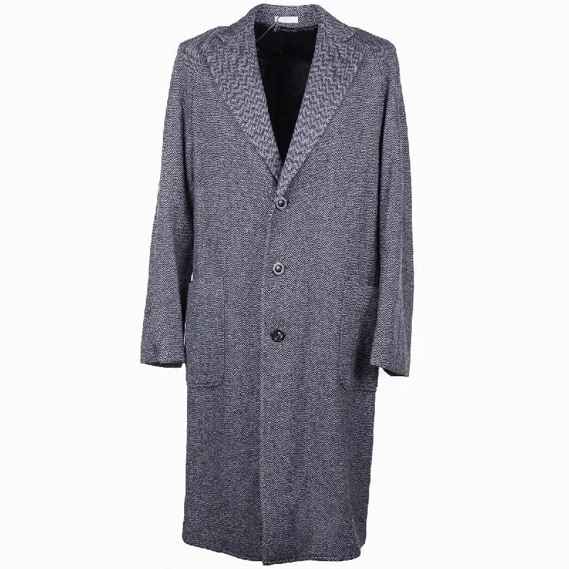 Boglioli Soft-Constructed Wool Overcoat Sophisticated Men's 