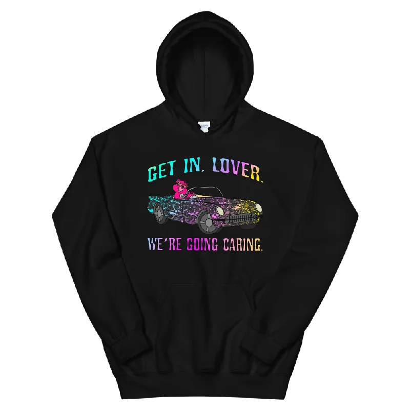 Get In, Lover. We're Going Caring Graphic Hoodie Relaxed Men's Australian 