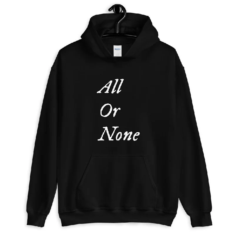 "All or None" Hoodie Bold Men's Animal