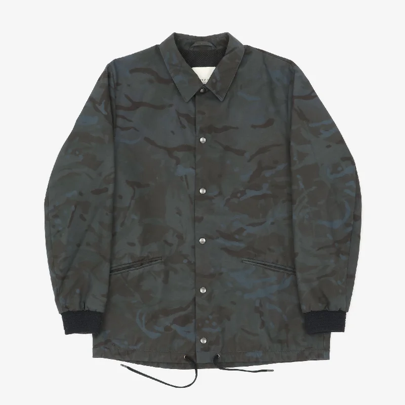 Lightweight Camo Coach Jacket Tailored