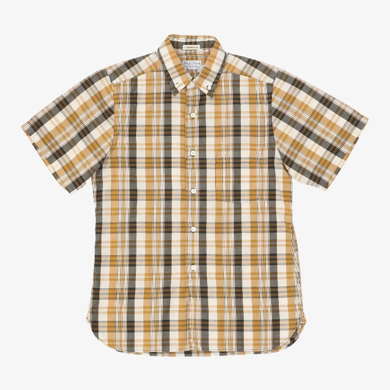 SS Check Shirt Sleek Men's Metallic