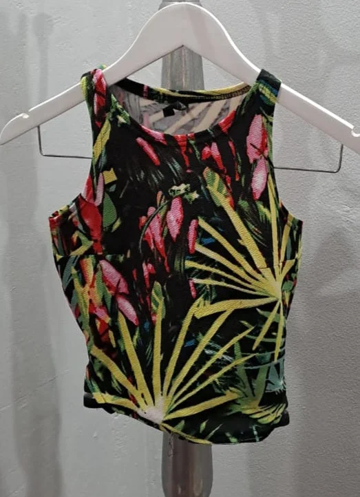 Floral Crop Top (6/30) Bohemian Men's Free