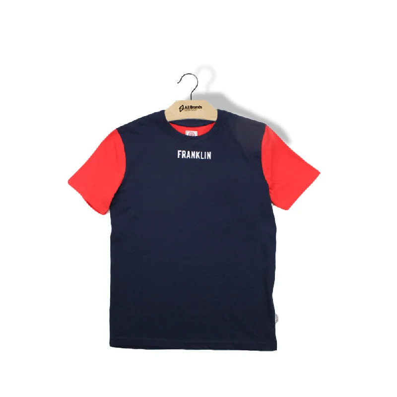 Kid's Boy Color Block Top,Navy Sporty Men's Athleisure 