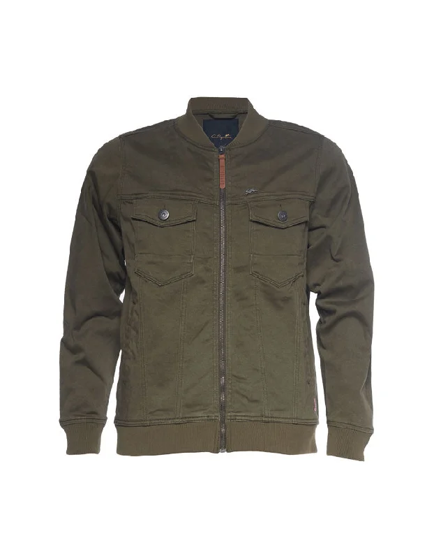 Davis | Solid Bomber Jacket Lumberjack