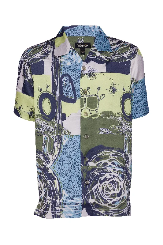 Sawyer | All Over Print Shirt Earthy Men's Hemp