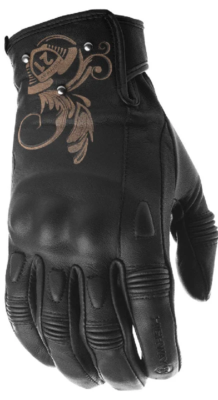 Women's Black IVY Glove Trendy Men's Bucket