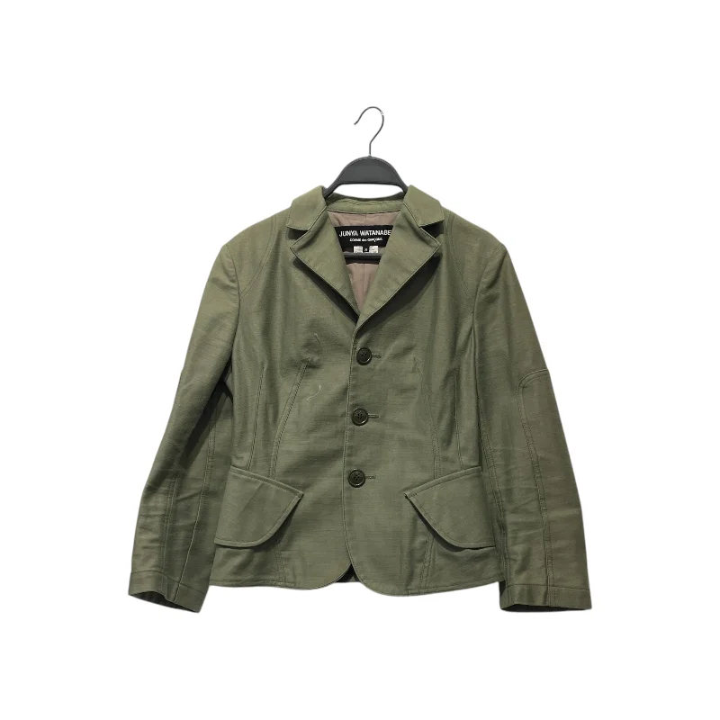 JUNYA WATANABE COMME des GARCONS/Jacket/S/Cotton/GRN/Vintage 2010 Blazer Luxurious Men's High