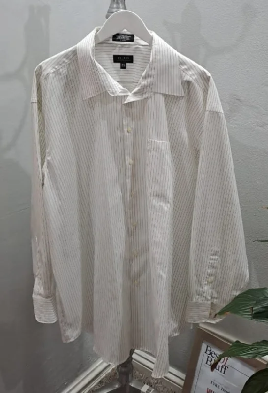 Men's Striped Shirt (18.5) 2XL Rugged Men's Outdoor 