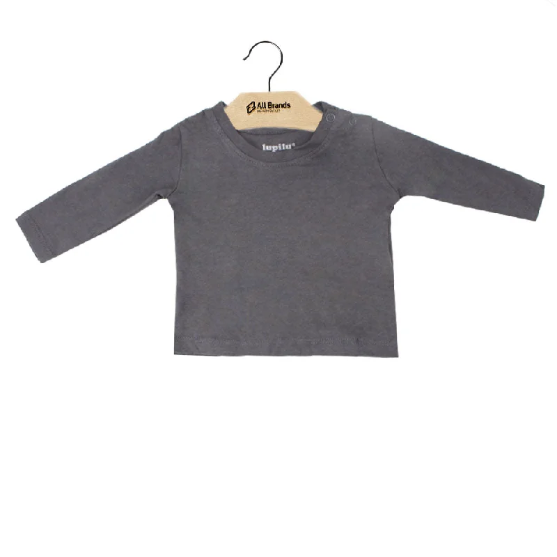 Kids Boy Long Sleeve Top,Dark Grey Tough Men's Tactical