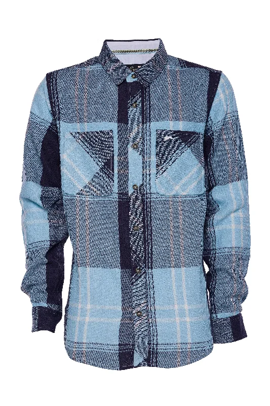 Erick | Yarn Dyed Plaid Shirt Elegant Men's Cashmere